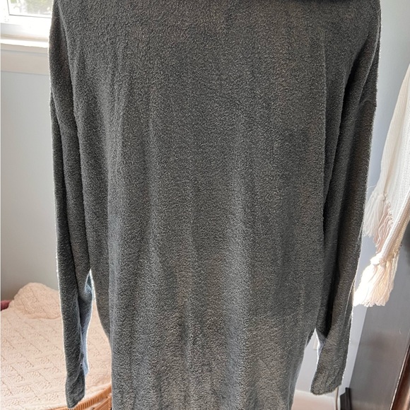 Like New Barefoot Dreams Cozy Chic Lite Plus Size 1/2 Zip Sweater - Picture 6 of 10
